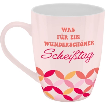 Becher Porzellan Herrlich Böser Becher Scheisstag 350ml