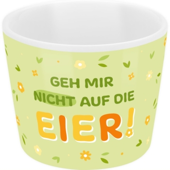 Eierbecher aus Porzellan Geh