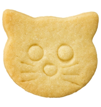 Ausstecher Katzenköpfchen Edelstahl 5,5 cm