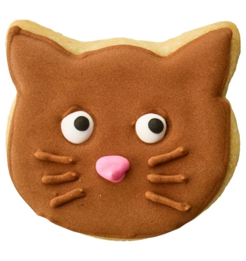 Ausstecher Katzenköpfchen Edelstahl 5,5 cm