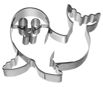 Ausstecher Seehund Edelstahl 7cm