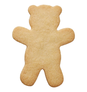 Ausstecher Teddy Bär Edelstahl 6,5 cm
