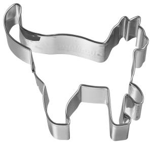 Ausstecher Katze tapsend Edelstahl 6,5 cm