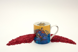 Becher Porzellan Superman - Coffee Break ! 370ml