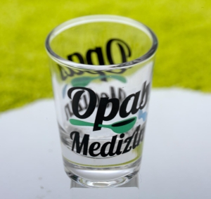 Schnapsglas Opas Medizin 6cl