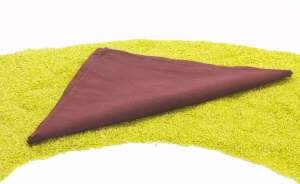 2er Set Stoffserviette Picknick in Schokolade 45x45cm