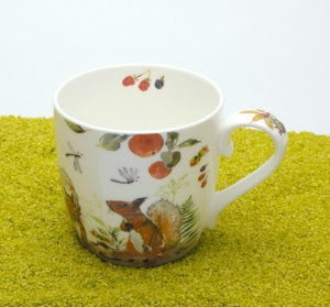 Henkelbecher Porzellan Victoria Lowe - Autumn Squirrel 450ml
