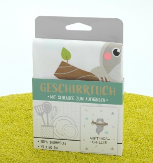 Geschirrtuch Küchentuch mit Schlaufe Chiller