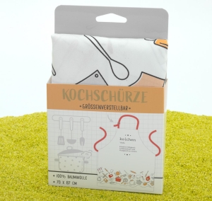 Küchenschürze Kochen 87 x 70 cm