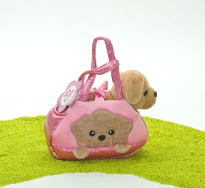 Fancy Pals Plüschtier Labrador in der Tasche 20,5cm