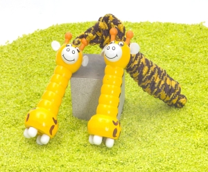 Springseil Hüpfseil mit Tiermotiv Giraffe