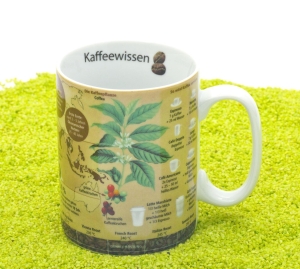 Wissensbecher Porzellan Kaffeewissen (Kaffee) 490ml