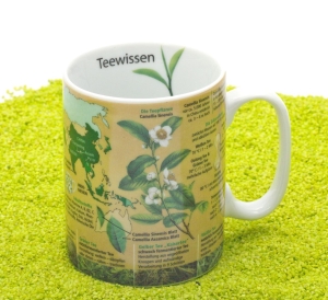 Wissensbecher Porzellan Teewissen (Tee) 490ml