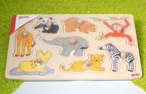Steckpuzzle Tierkinder