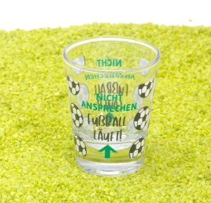 Schnapsglas Fussball 6cl