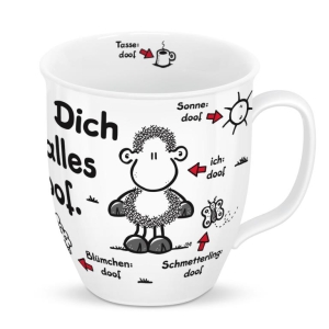 Tasse Porzellan ODIAD - Ohne Dich ist alles doof 400ml