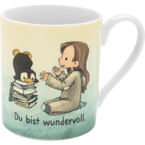 Tasse Porzellan Pinguin (Anouk) 200 ml