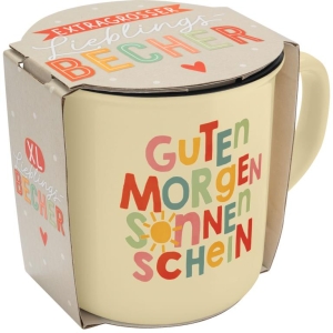 Extragroßer Lieblingsbecher Porzellan Morgen 550 ml