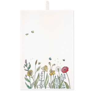 Geschirrtuch Küchentuch Blumenwiese 50 x 70 cm