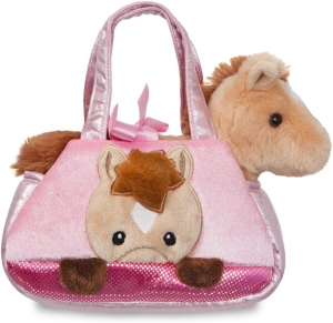 Fancy Pals Plüschtier Peek-a-Boo Pferd in der Tasche 20,5cm