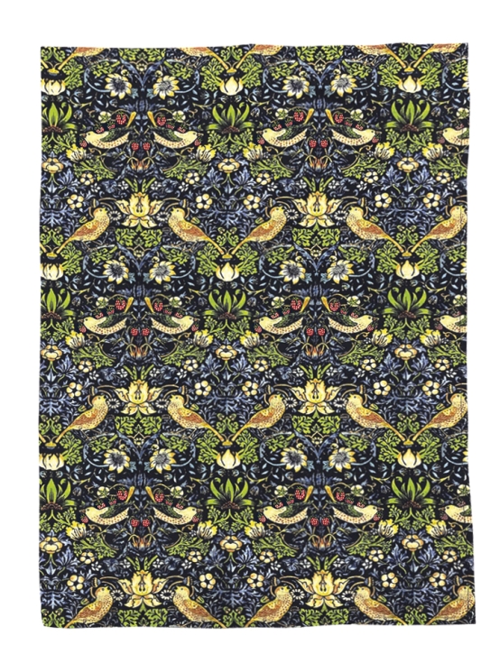 Geschirrtuch Küchentuch art design William Morris Erdbeerdieb