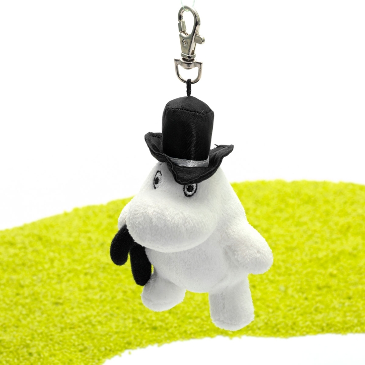 Schlüsselanhänger mit Karabinerhaken Mumin Vater 10cm
