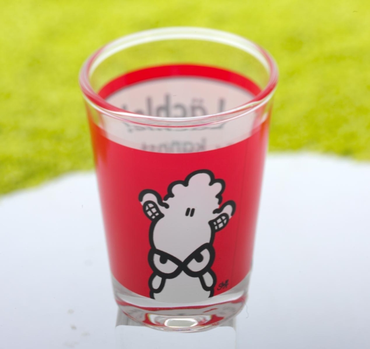 Schnapsglas Lächle 6cl