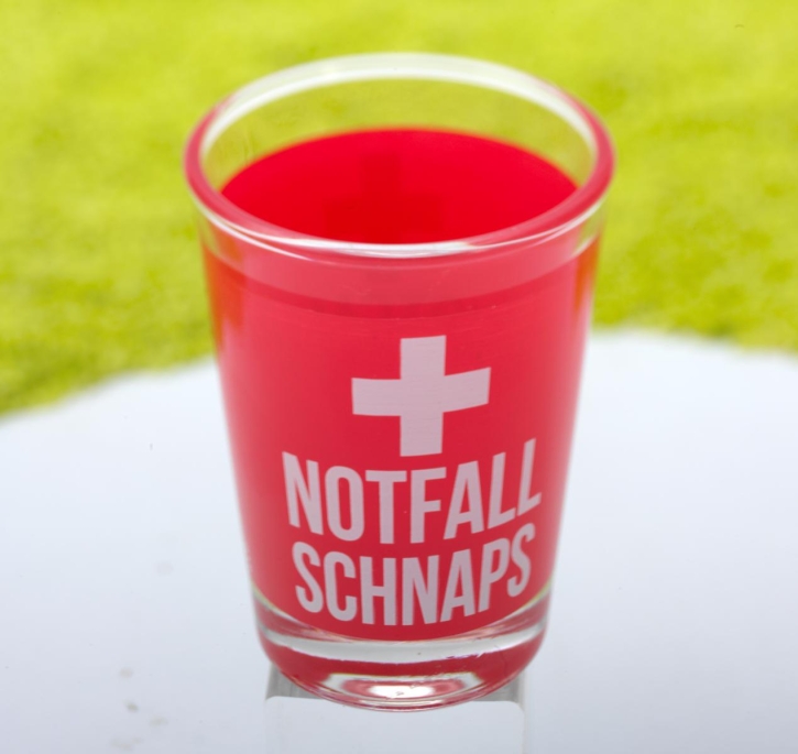 Schnapsglas Notfall 6cl