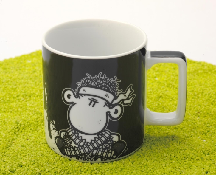 Tasse Porzellan Wortheld Notwehr 450 ml