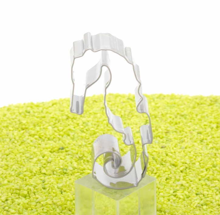 Ausstecher Seepferdchen Edelstahl 7,5cm