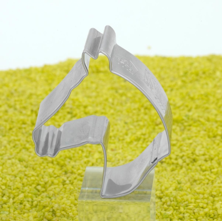 Ausstecher Pferdekopf Edelstahl 7cm Ausstecher Pferdekopf Edelstahl 7cm