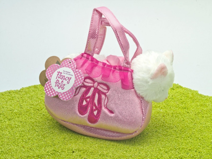 Fancy Pals Plüschtier Katze Ballett in der Tasche 20,5cm