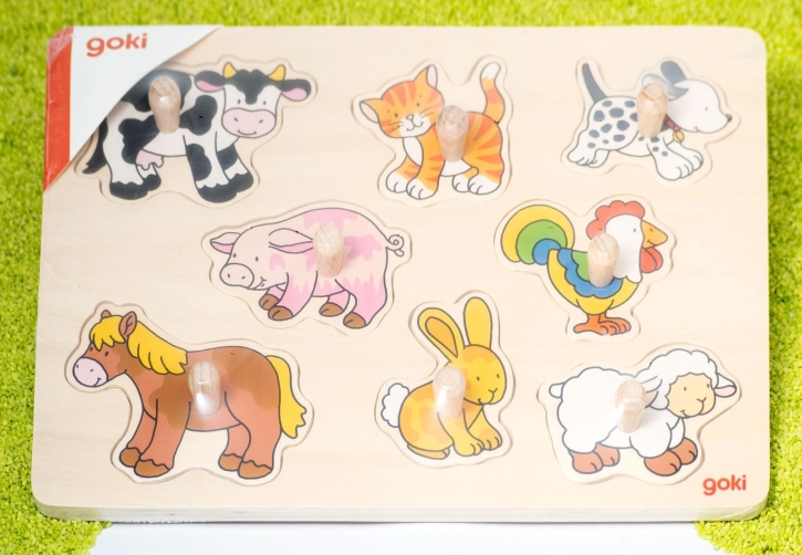 Steckpuzzle Bauernhof VII (Tiere)