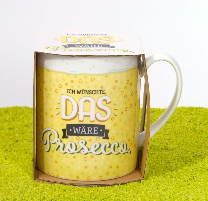 XL Tasse Porzellan Prosecco 600 ml