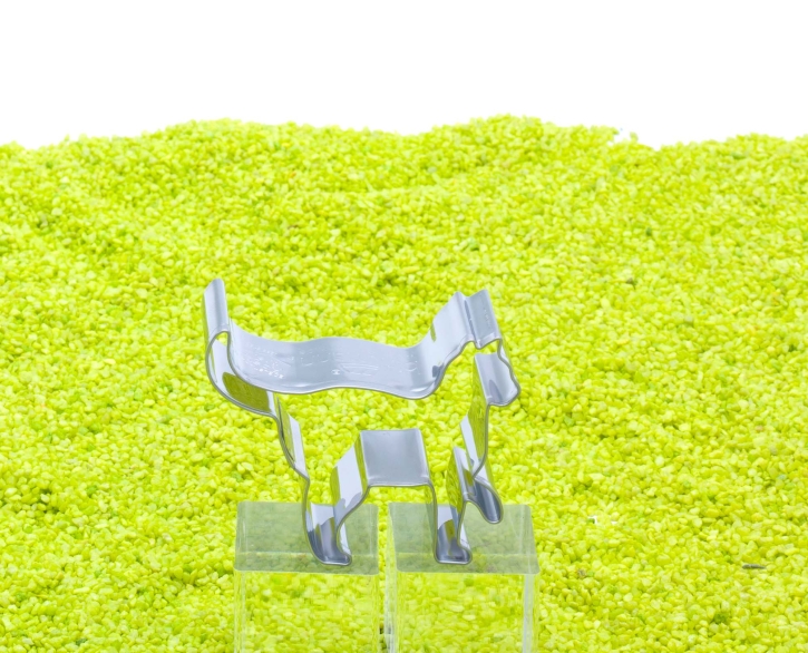Ausstecher Katze tapsend Edelstahl 6,5 cm